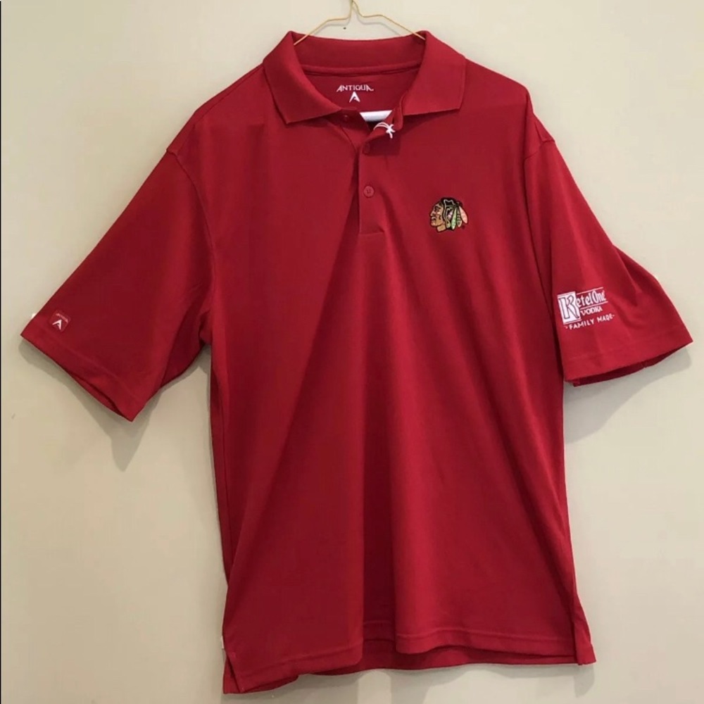 Antigua Chicago Blackhawks Polo